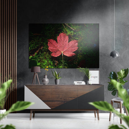 Autumn Leaf Metal Wall Art