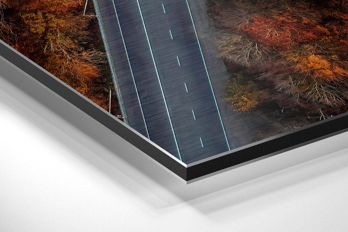 Road Metal Wall Art
