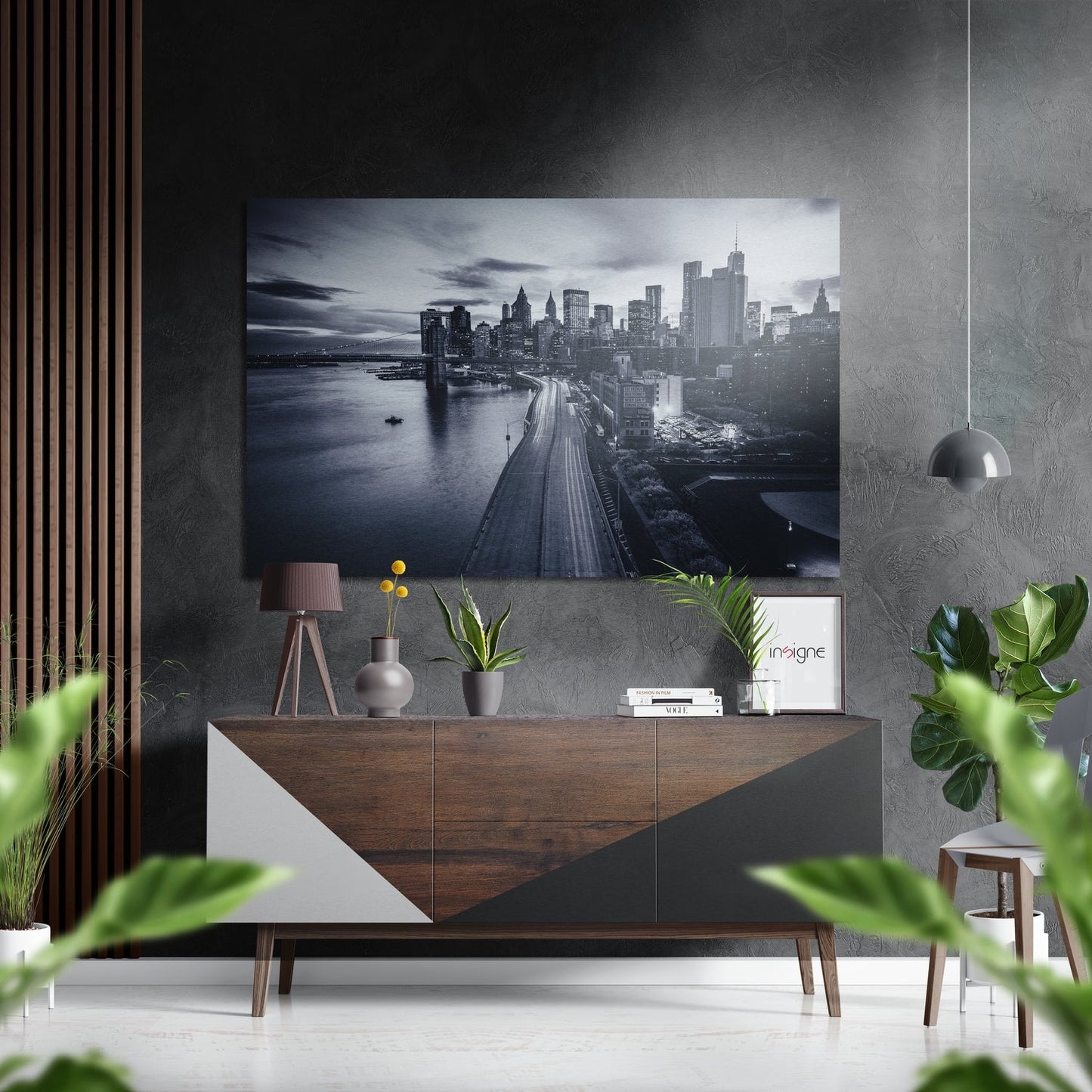 City View Metal Wall Art