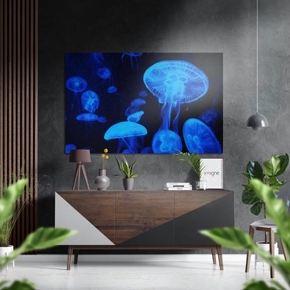 Jellyfish Metal Wall Art