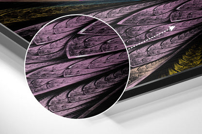 Flower Brushed Metal Wall Art