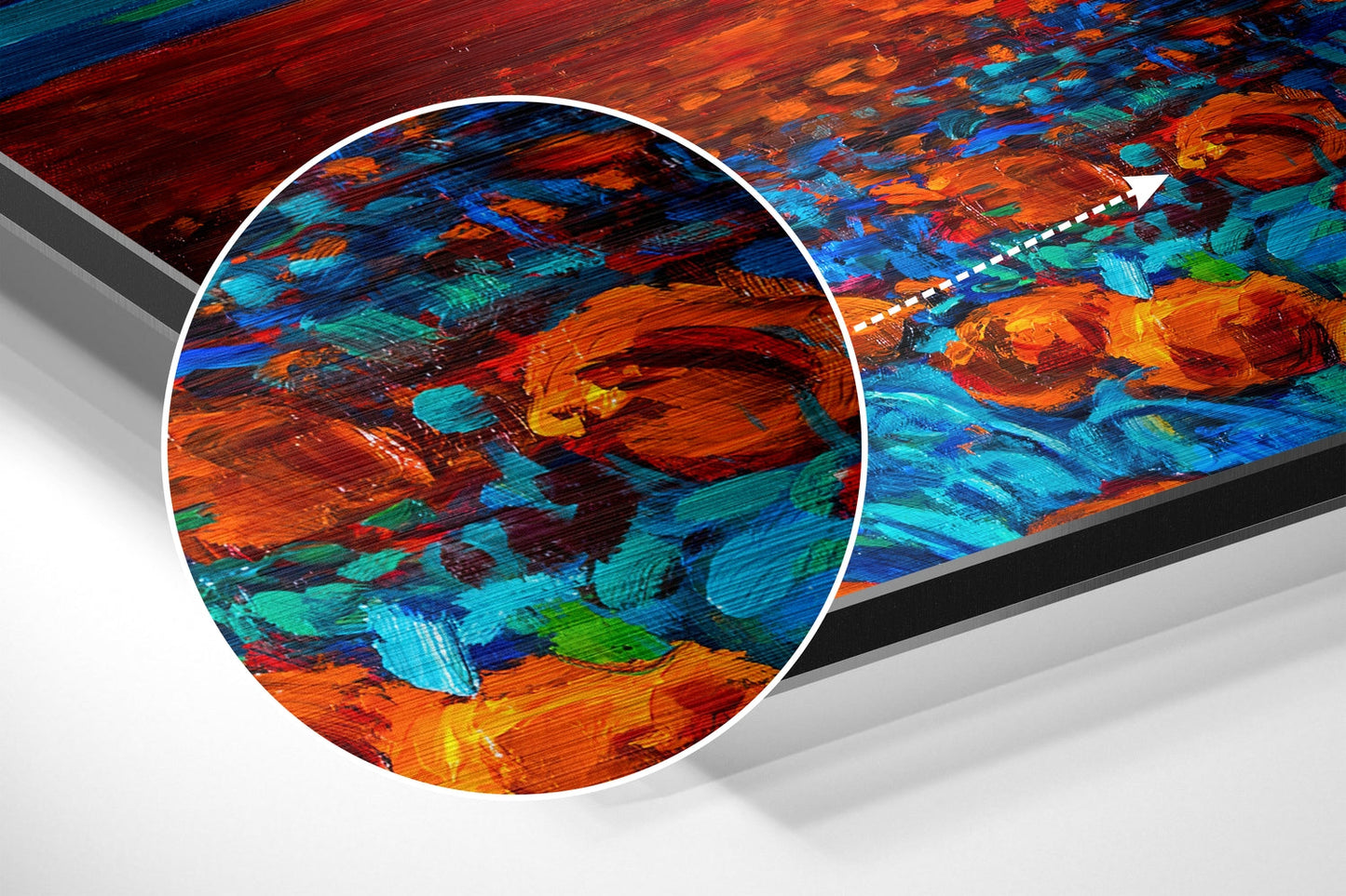 Poppy Field Metal Wall Art