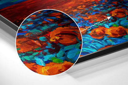 Poppy Field Metal Wall Art