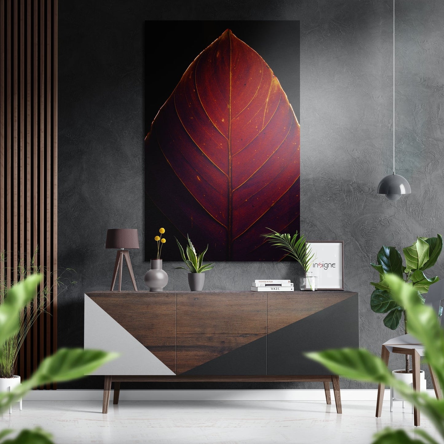 Leaf Metal Wall Art