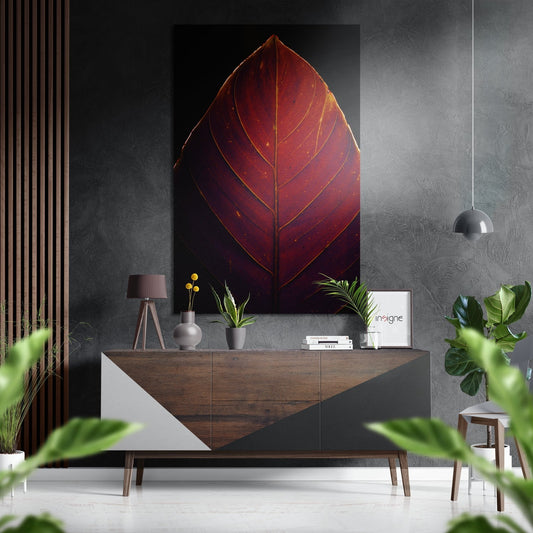 Leaf Metal Wall Art