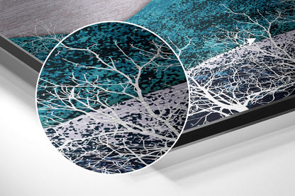 Wave Mountains Metal Wall Art