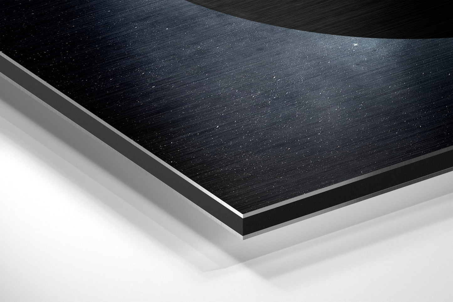 Earth and Moon Metal Wall Art