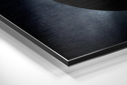 Earth and Moon Metal Wall Art