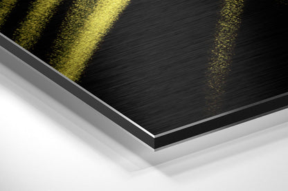 Brushstroke Metal Wall Art