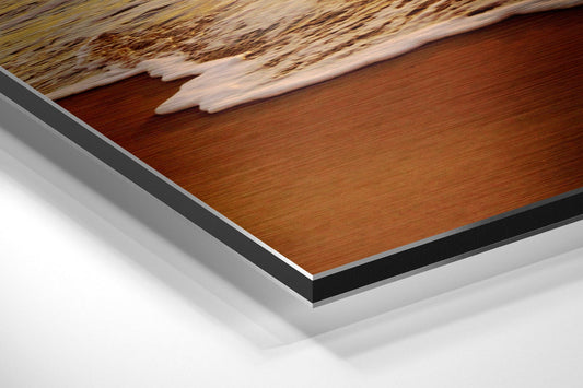 Sunset at the Beach Metal Wall Art