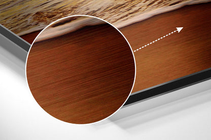 Sunset at the Beach Metal Wall Art