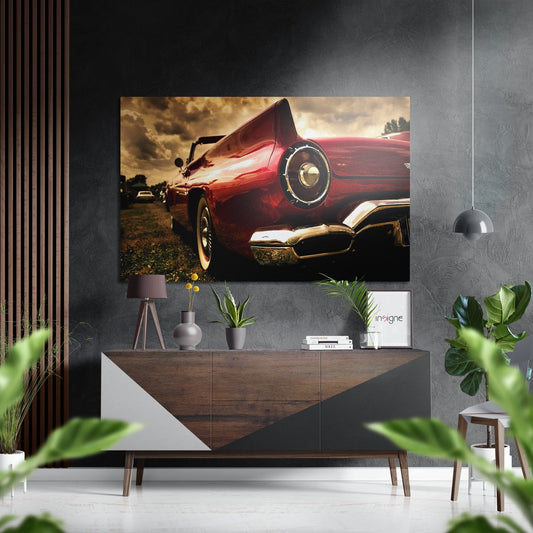 Classical Car Metal Wall Art