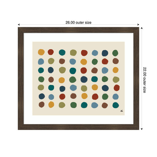 Meditation No. 3b by Kelly Knaga Framed Wall Art Print