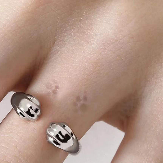 Purrfect Embrace Ring – Tiny Paws for Your Big Heart