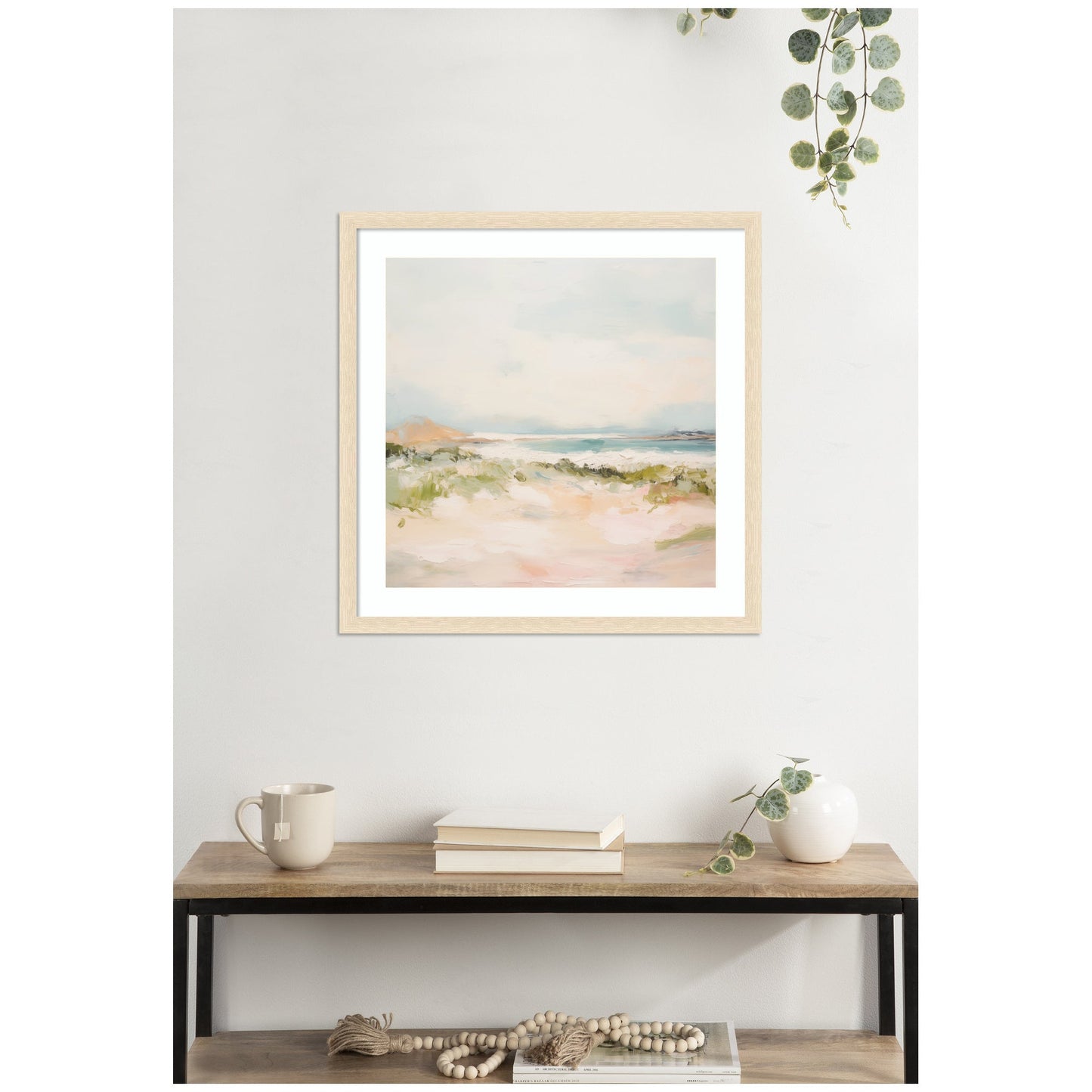 Tranquil Meadow Landscape Framed Wall Art