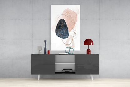 Boho Bloom Glass Wall Art