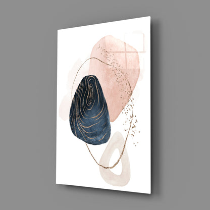 Boho Bloom Glass Wall Art