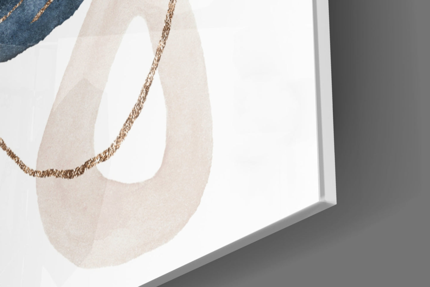 Boho Bloom Glass Wall Art
