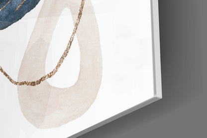 Boho Bloom Glass Wall Art