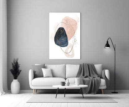 Boho Bloom Glass Wall Art