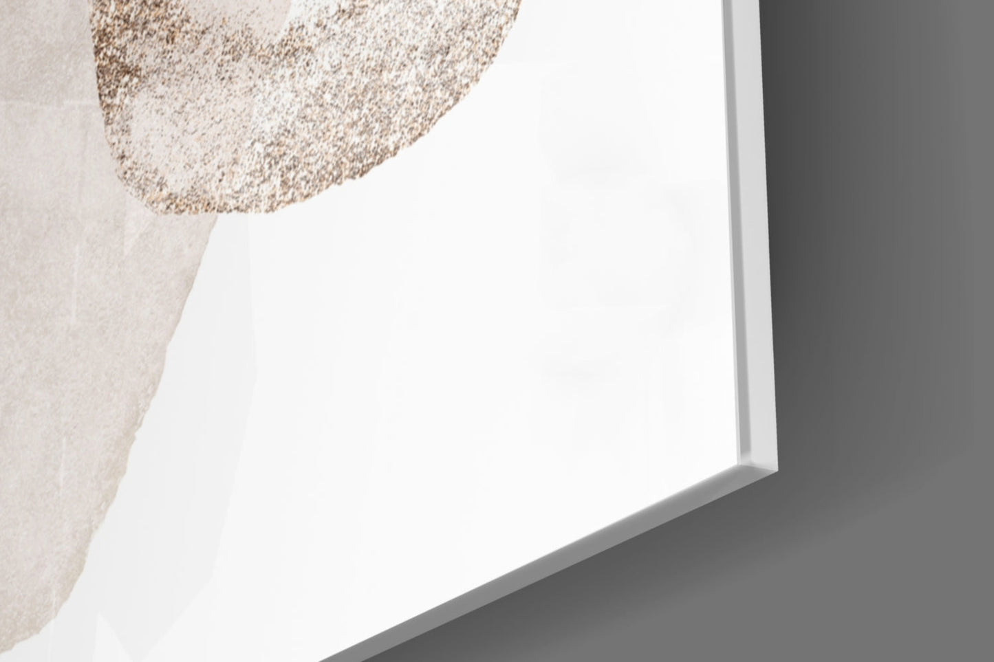 Navy Blush Boho Cluster Glass Wall Art