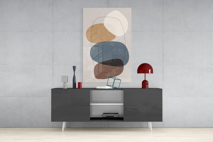 Boho Tower Glass Wall Art