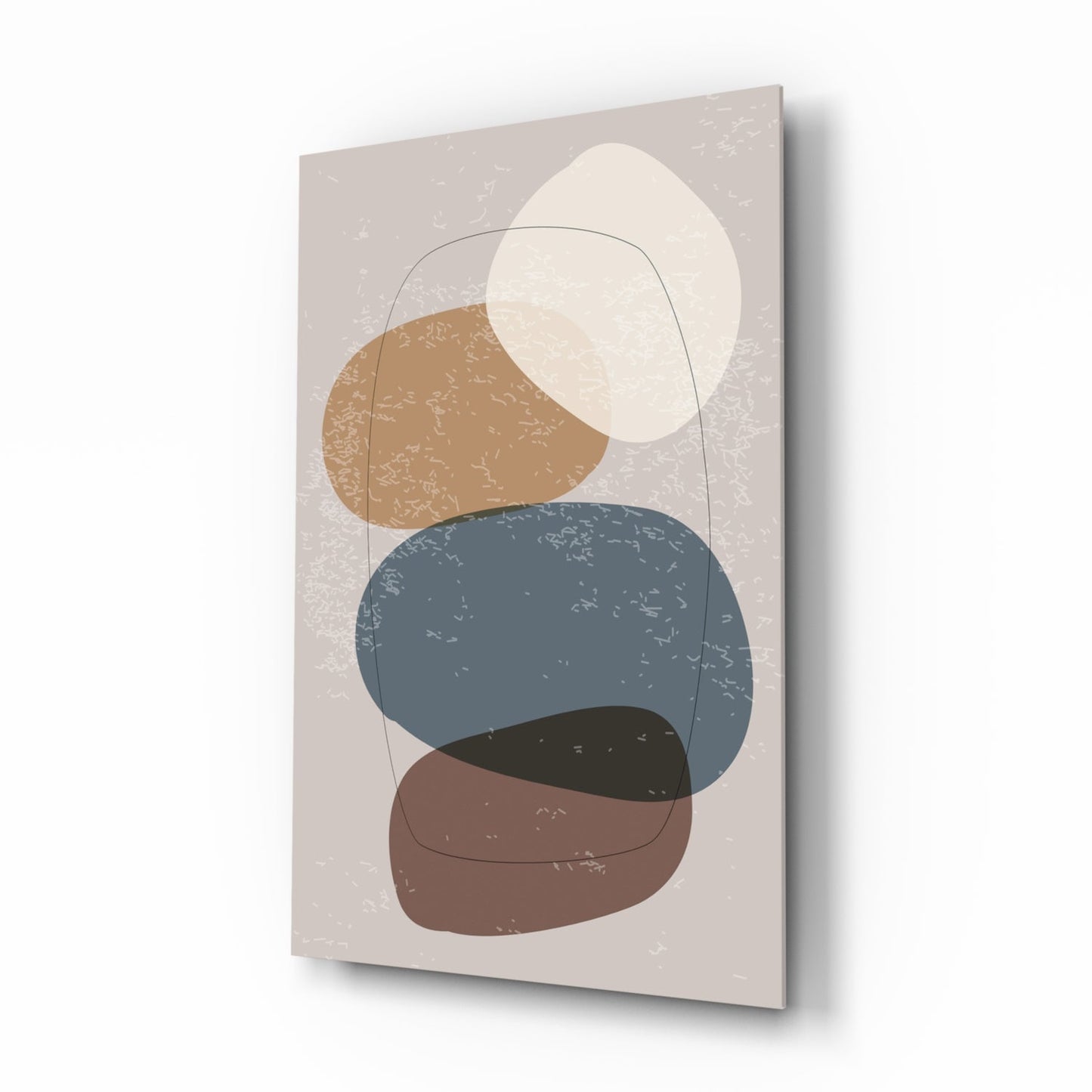 Boho Tower Glass Wall Art