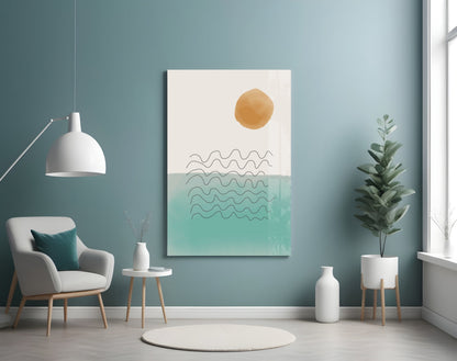 Coastal Sun Glass Wall Art