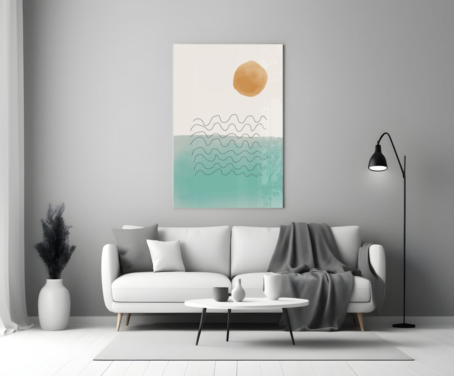Coastal Sun Glass Wall Art