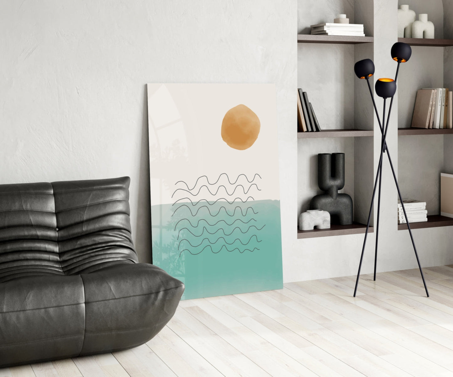 Coastal Sun Glass Wall Art