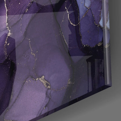 Abstract Depth Glass Wall Art