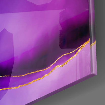 Jewel Bloom Floral Glass Wall Art