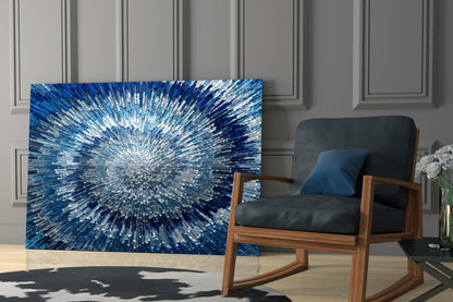 Starburst Mosaic Glass Wall Art