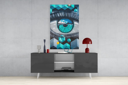 Cubist Eye Glass Wall Art