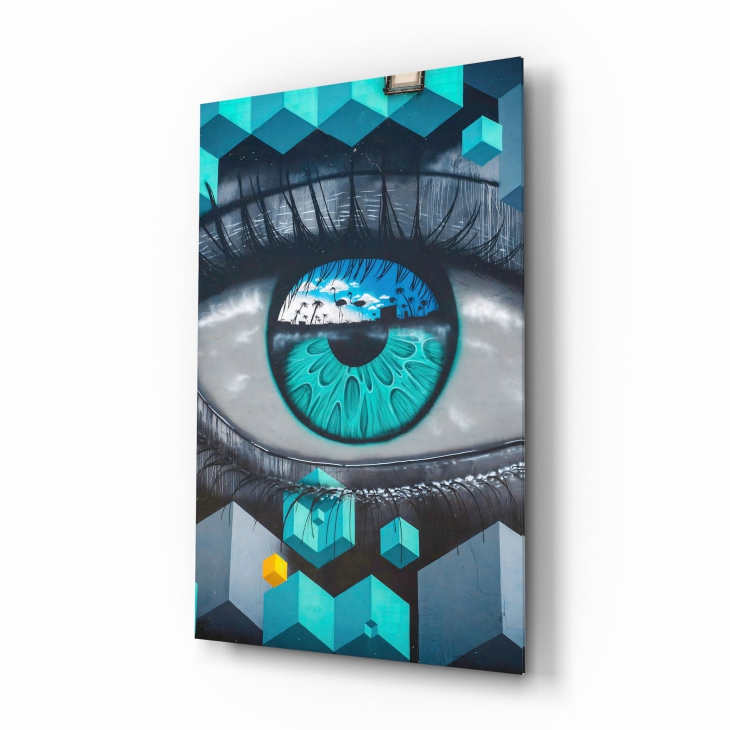 Cubist Eye Glass Wall Art