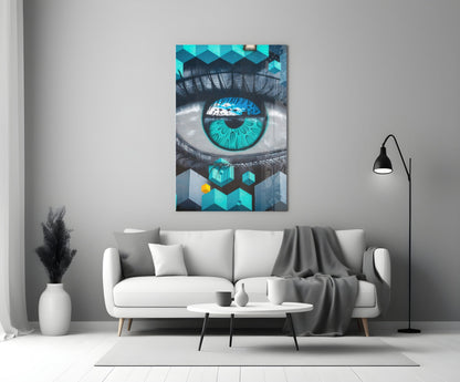 Cubist Eye Glass Wall Art