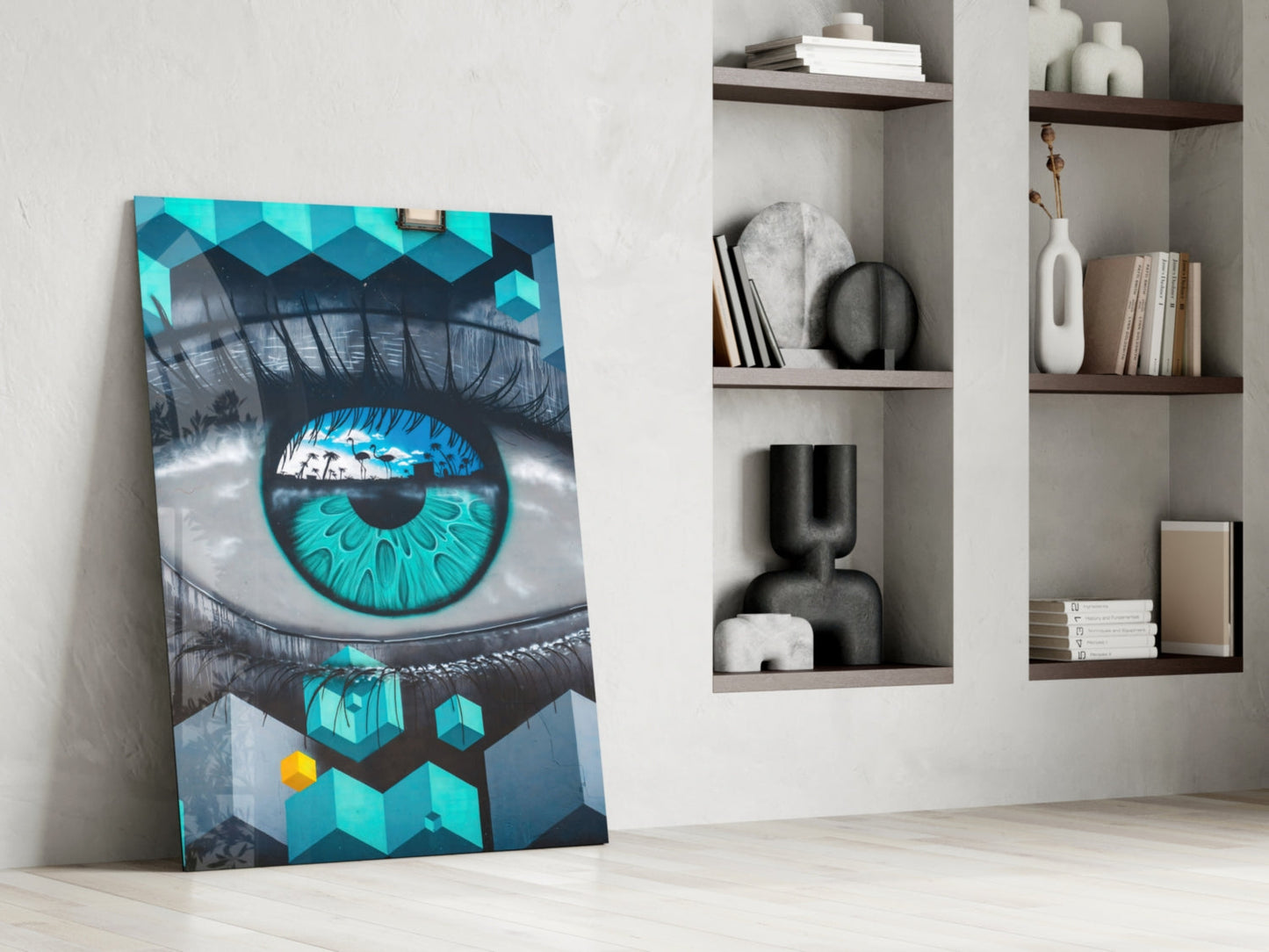 Cubist Eye Glass Wall Art
