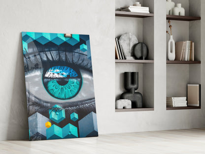 Cubist Eye Glass Wall Art