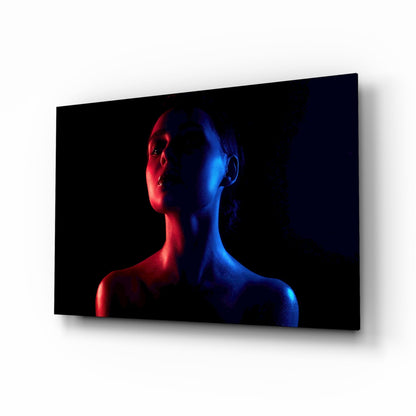 Cinematic Portrait Glass Wall Art