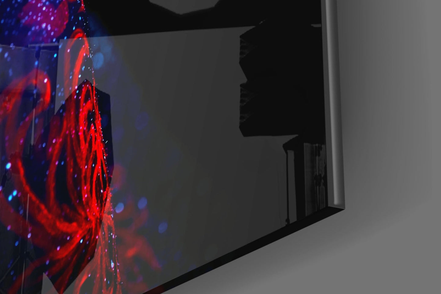 Serenity UV Portrait Glass Wall Art
