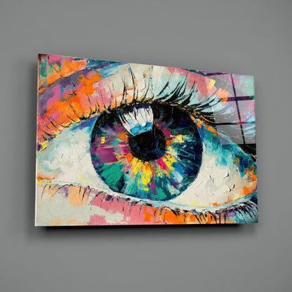 Colorful Eye Glass Wall Art