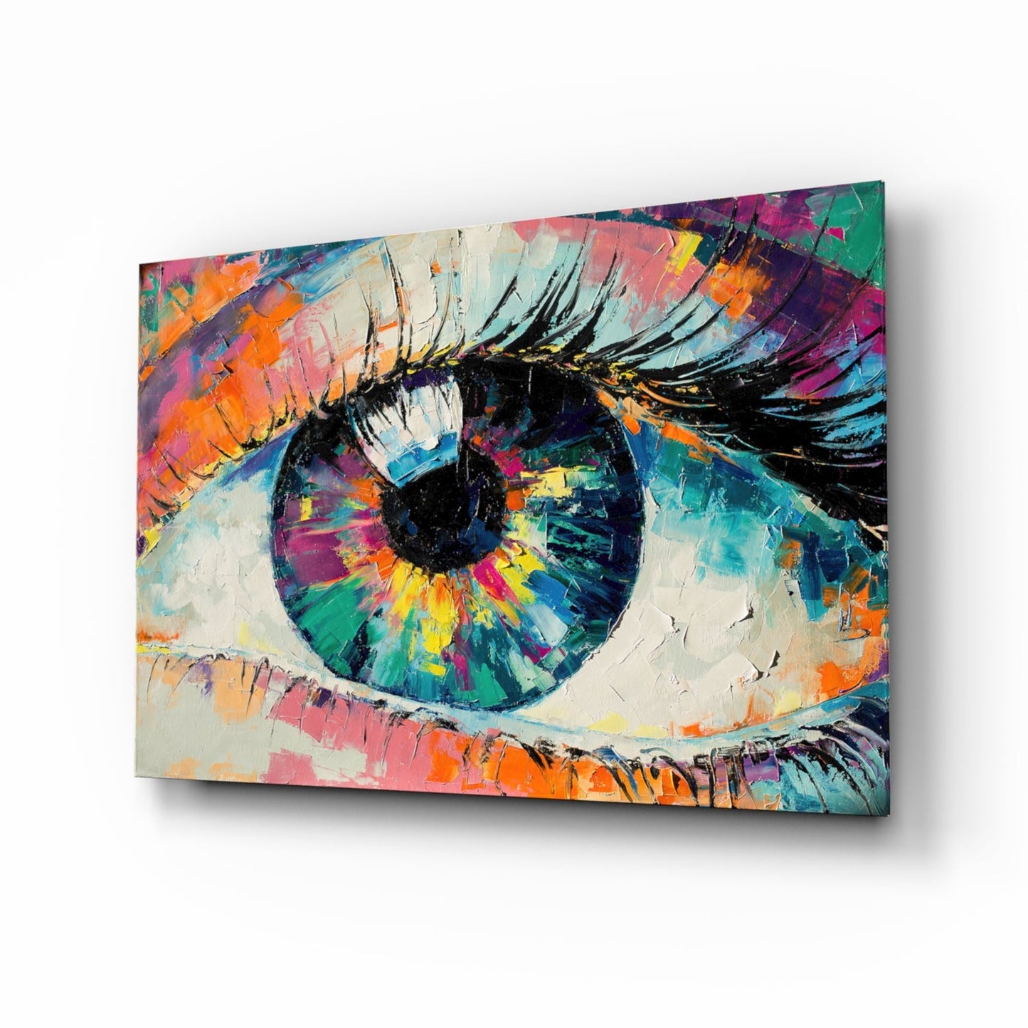Colorful Eye Glass Wall Art