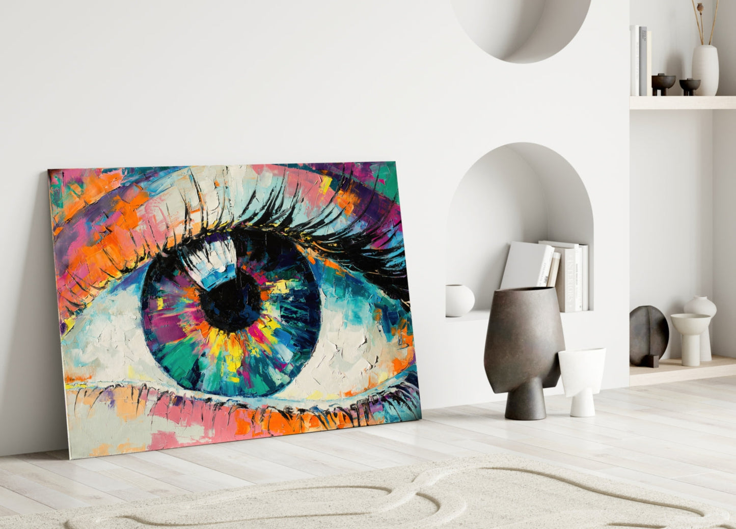 Colorful Eye Glass Wall Art