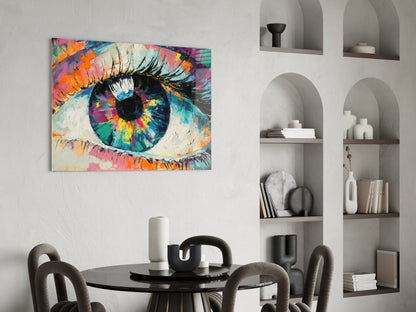 Colorful Eye Glass Wall Art