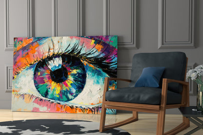 Colorful Eye Glass Wall Art