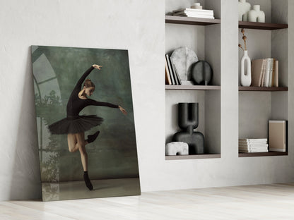 Ballerina Glass Wall Art