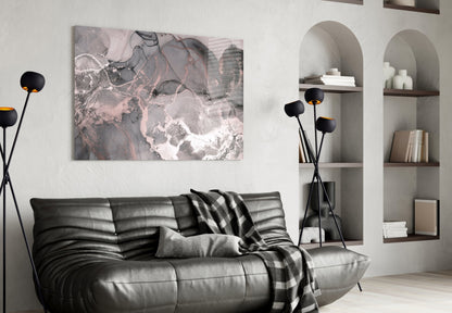 Sweet Pink Glass Wall Art