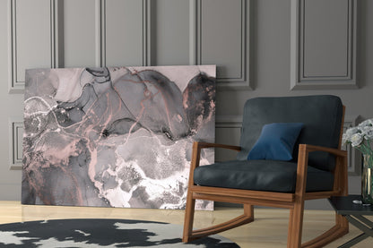Sweet Pink Glass Wall Art