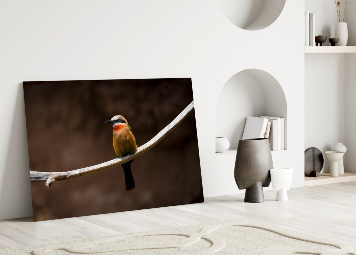 Bee Eater Glass Wall Art