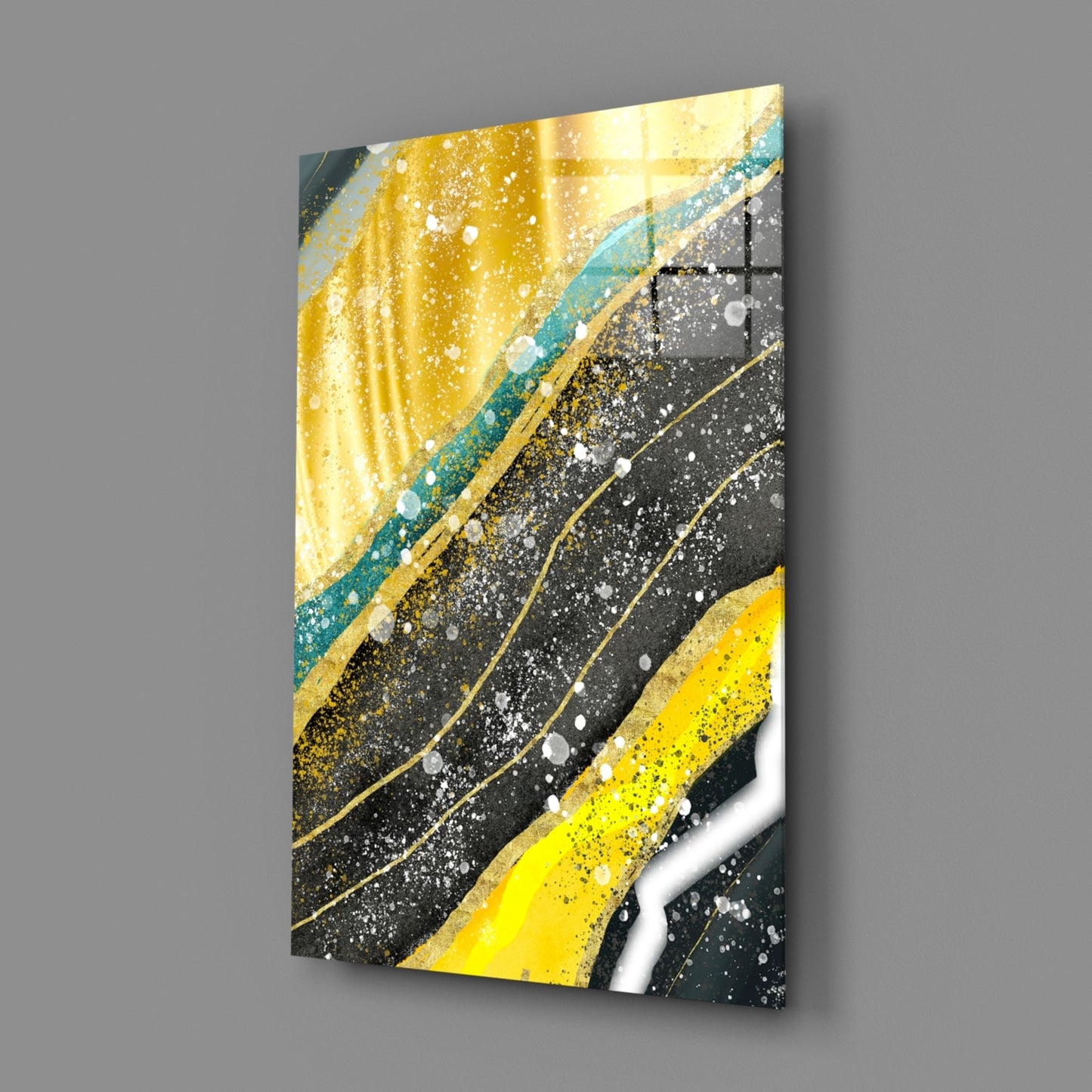 Marble Glass Wall Art